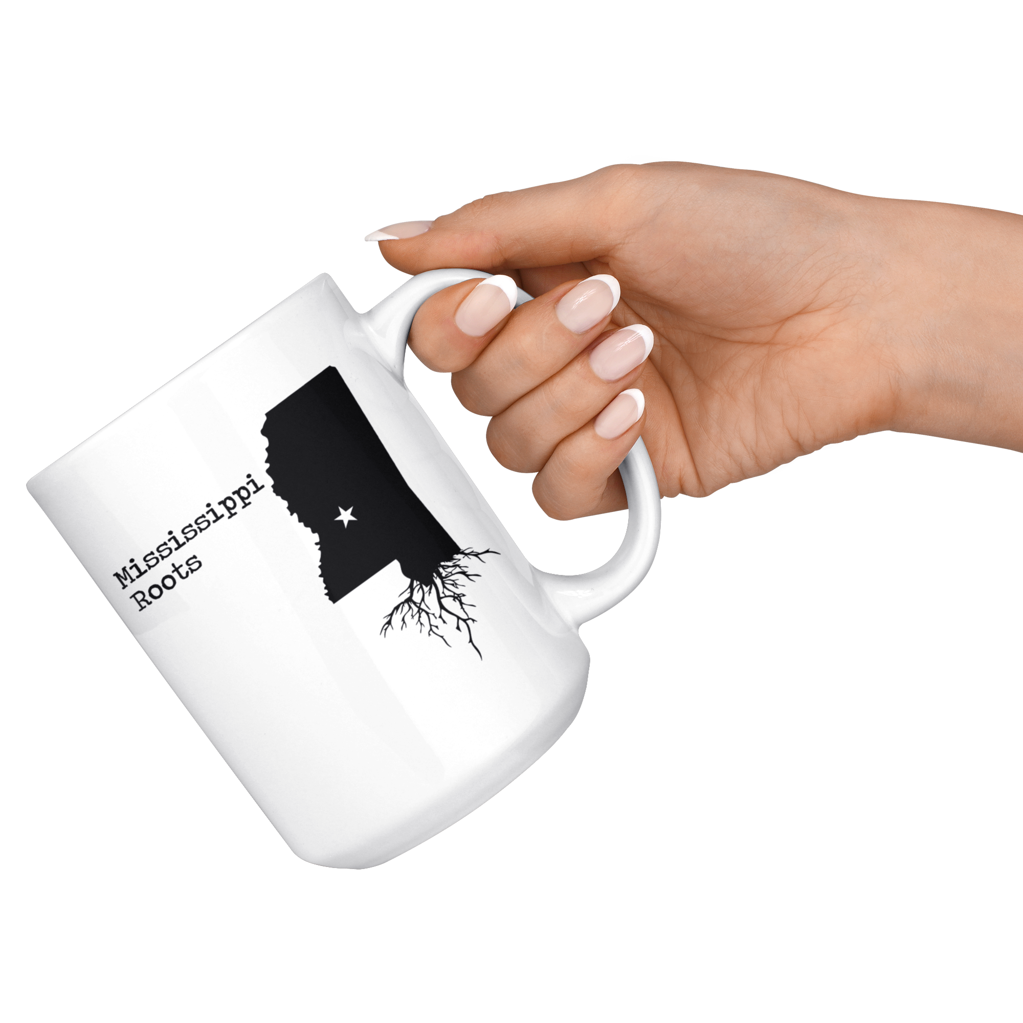 White Mugs - Mississippi Roots