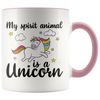 Accent Mug - Spirit Animal is A Unicorn