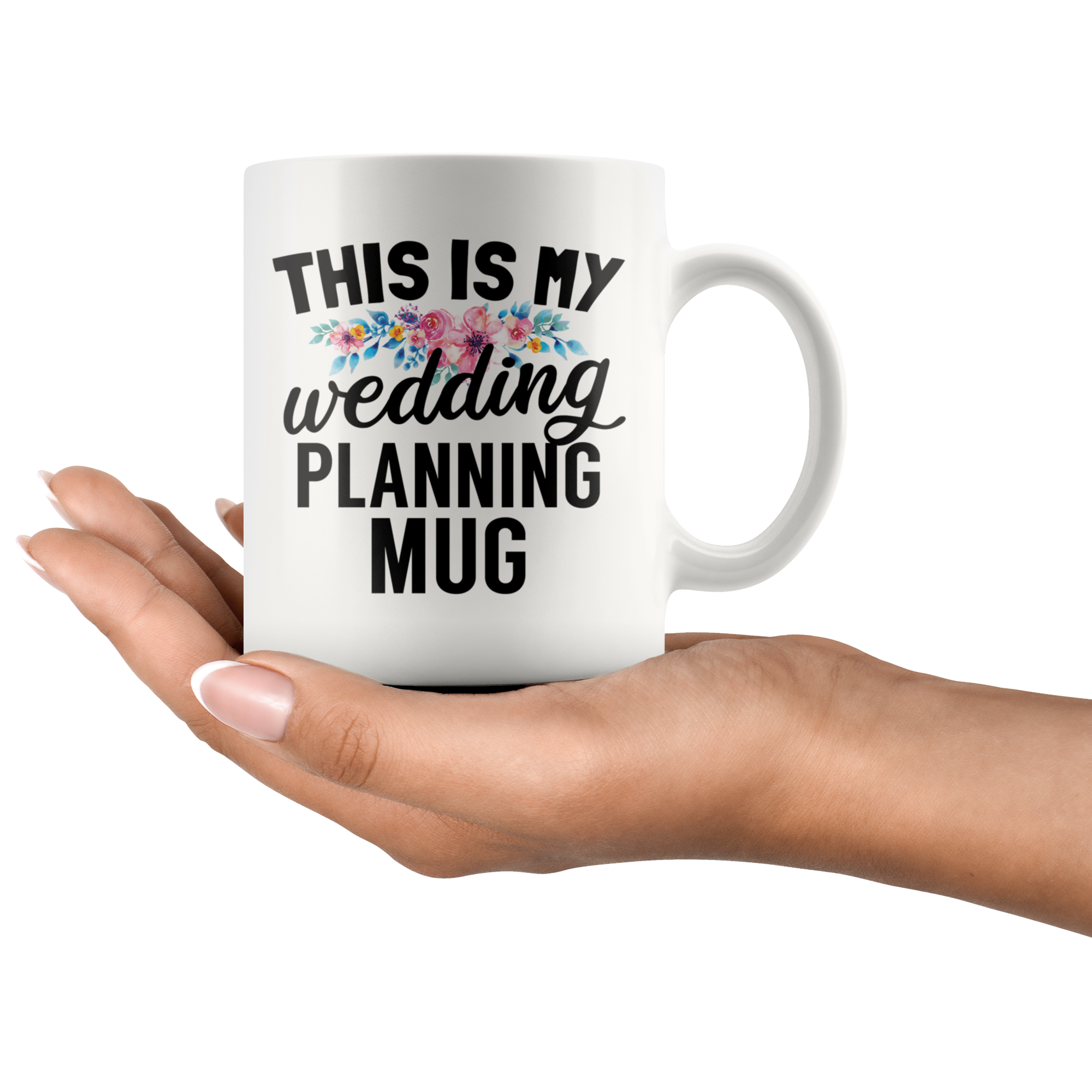 White 11oz Mug - Wedding Planning Mug