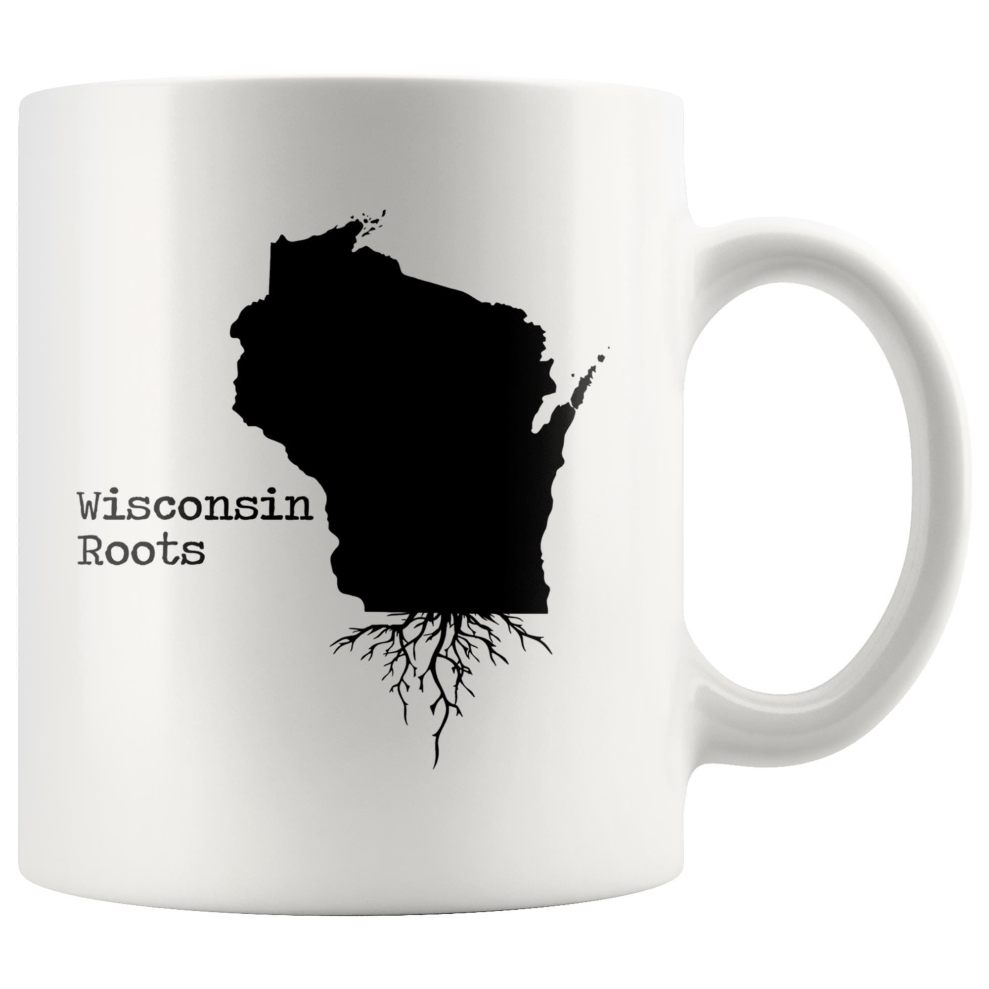 White Mugs - Wisconsin Roots