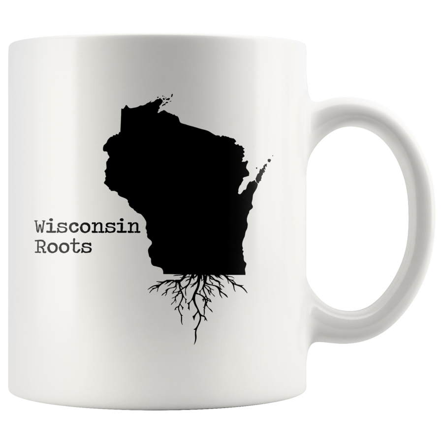 White Mugs - Wisconsin Roots
