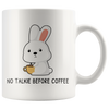 Accent Mug - No Talkie Before Coffee