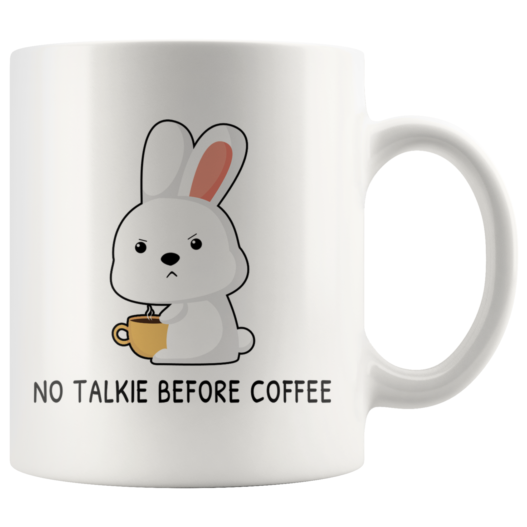 Accent Mug - No Talkie Before Coffee