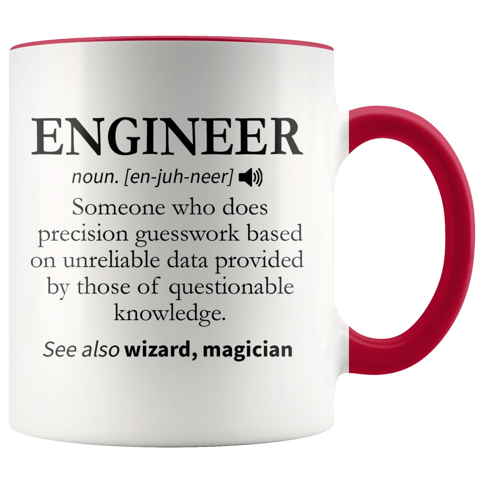 Accent Mug - Engineer Definition