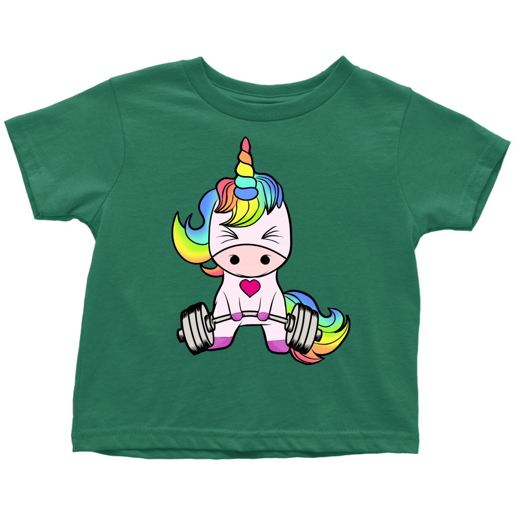 Unicorn Weightlifting Toddler