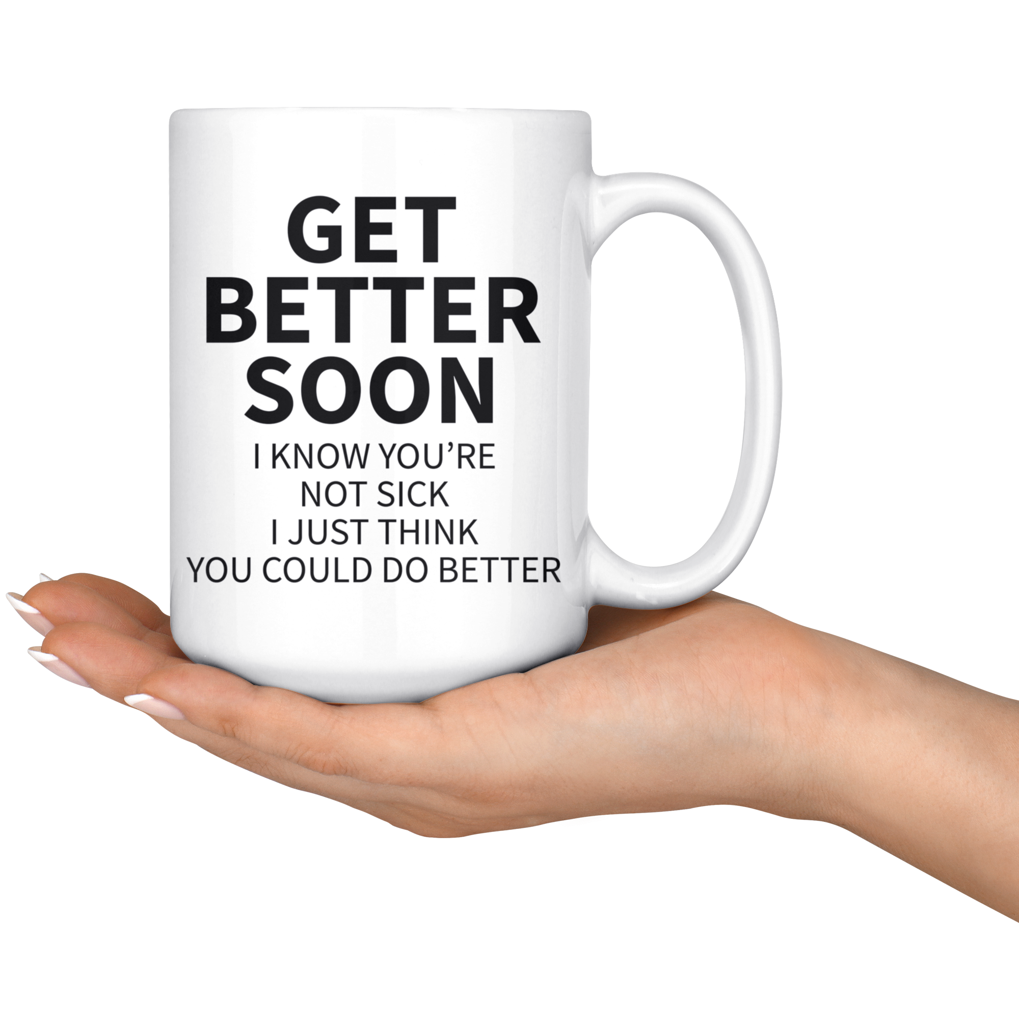 White Mugs - Get Better Soon