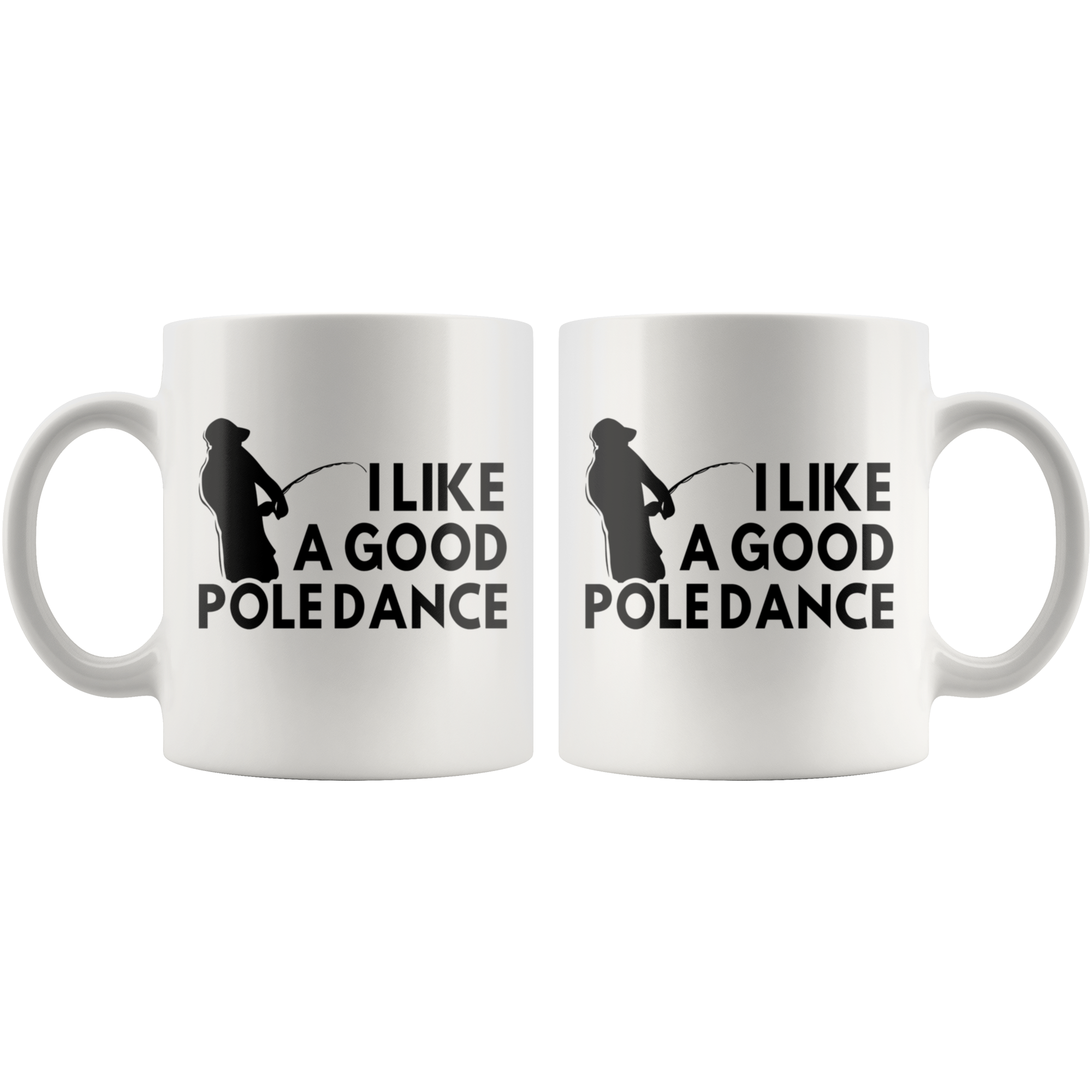 White Mugs - Fishing Pole Dance