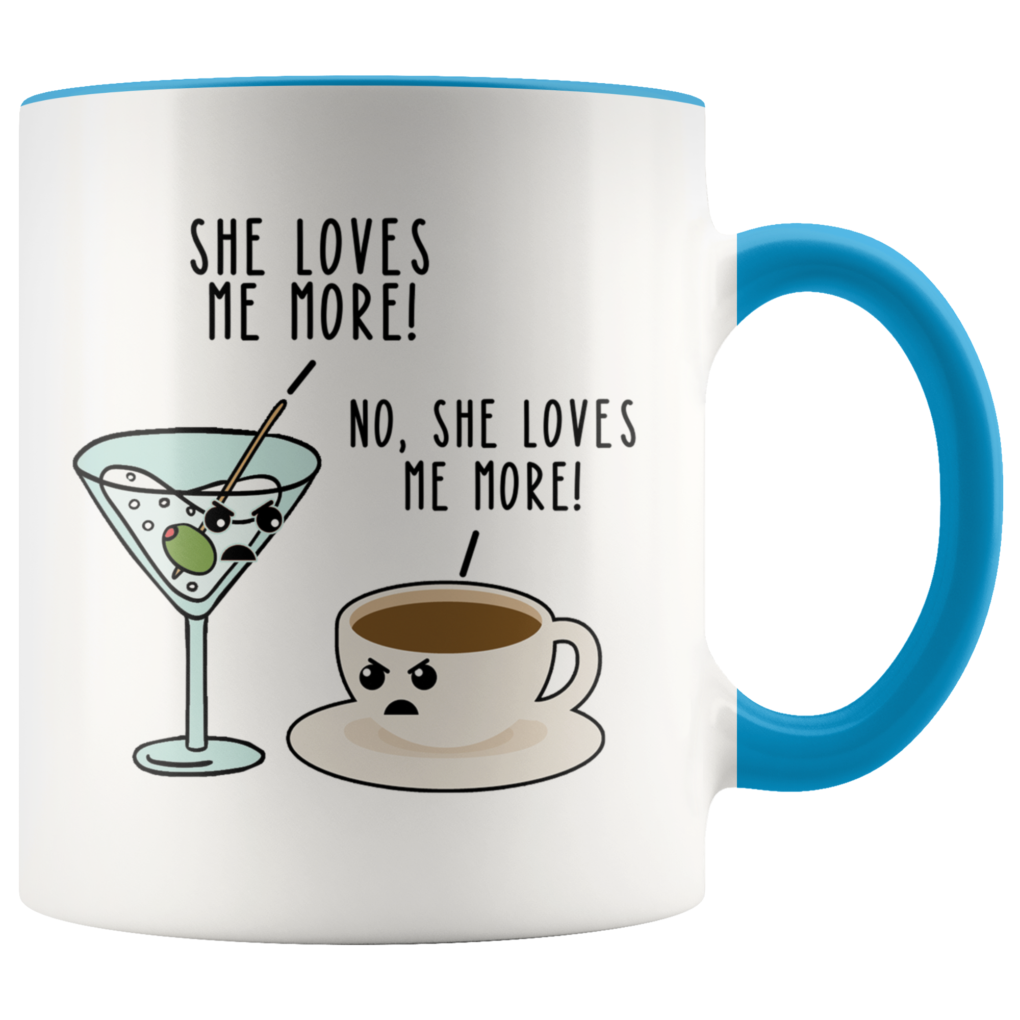 Accent Mug - Martini Coffee She Loves