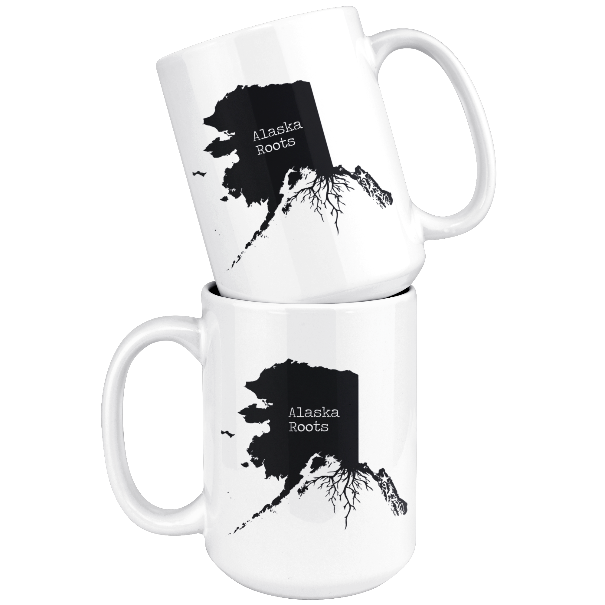 White Mugs - Alaska Roots