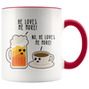 Accent Mug - Beer Coffee Love