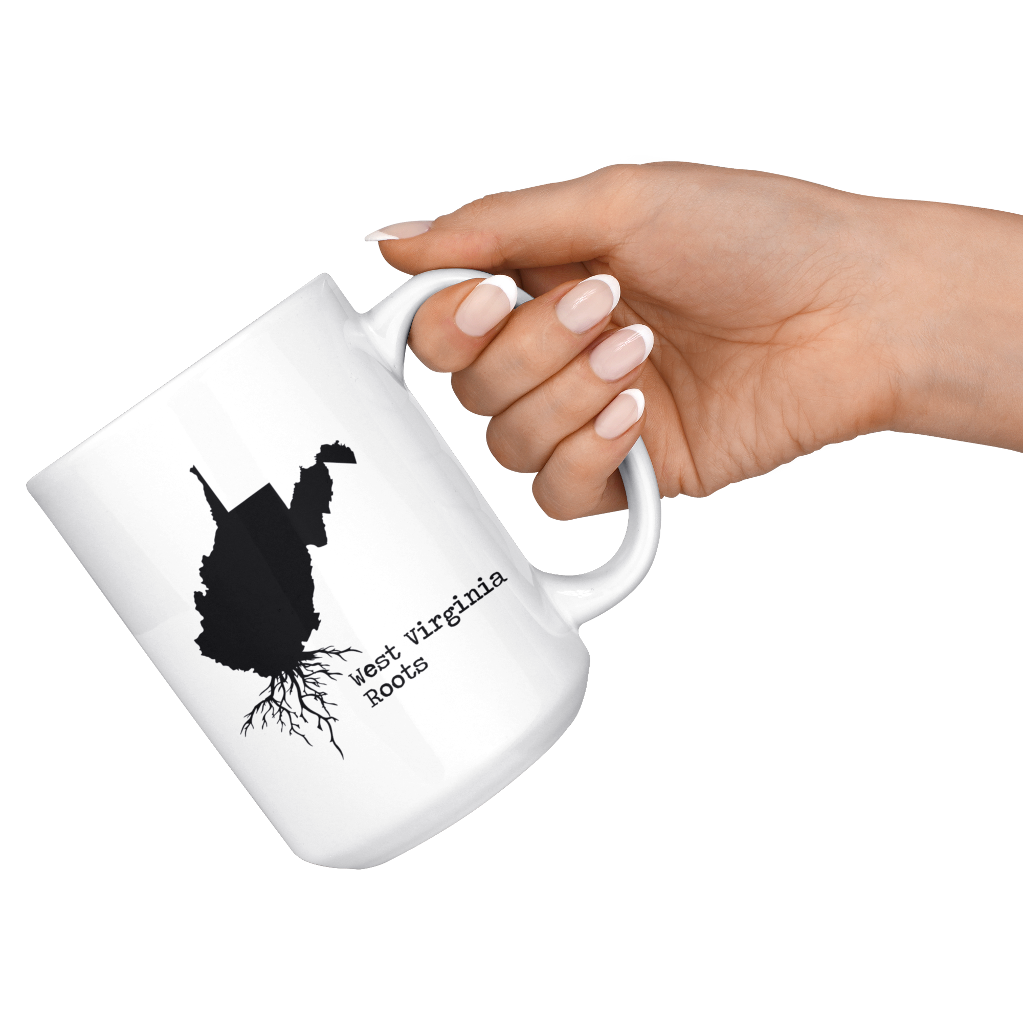 White Mugs - West Virginia Roots