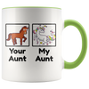 Accent Mug - Your Aunt My Aunt Unicorn