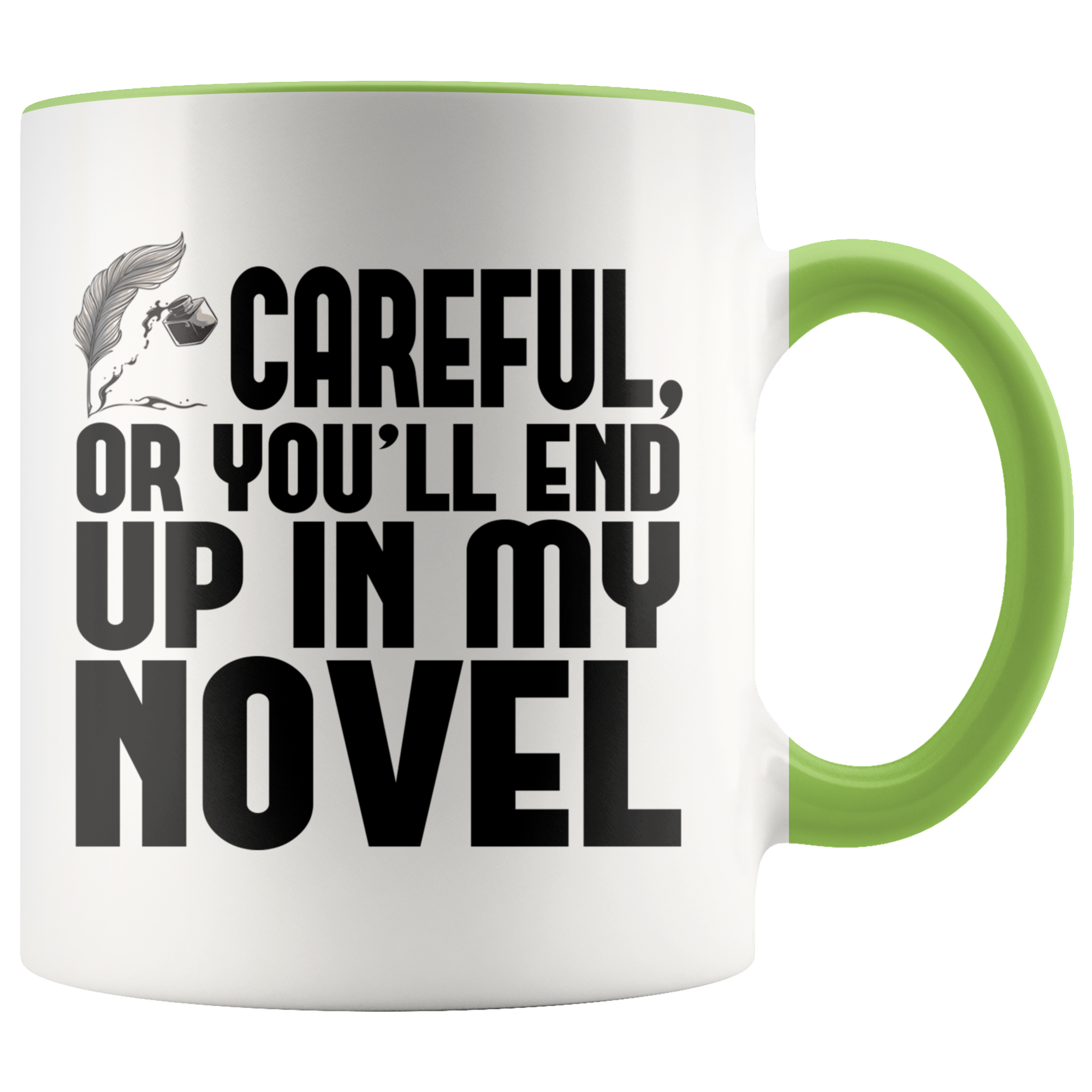 Accent Mug - Careful Author Novel