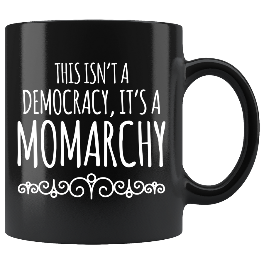 Black 11oz Mug - Momarchy