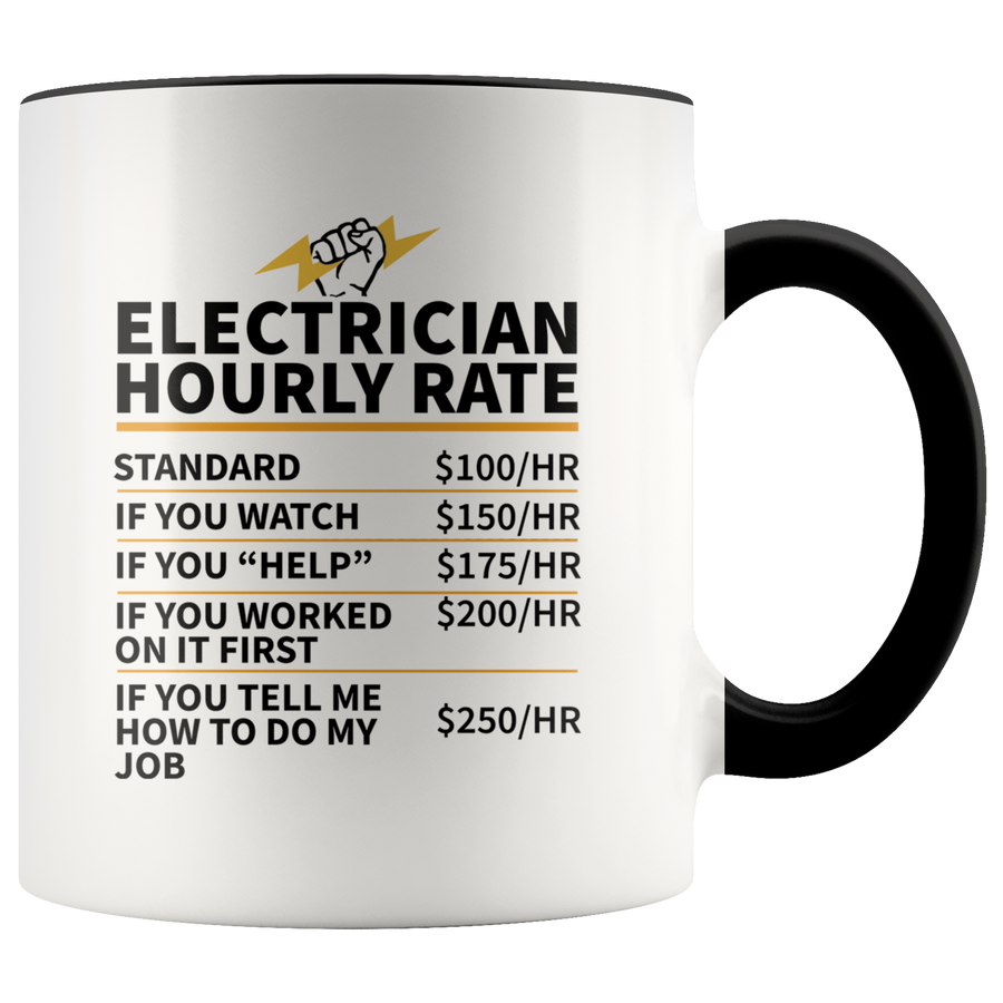Accent Mug - Electrician Hourly