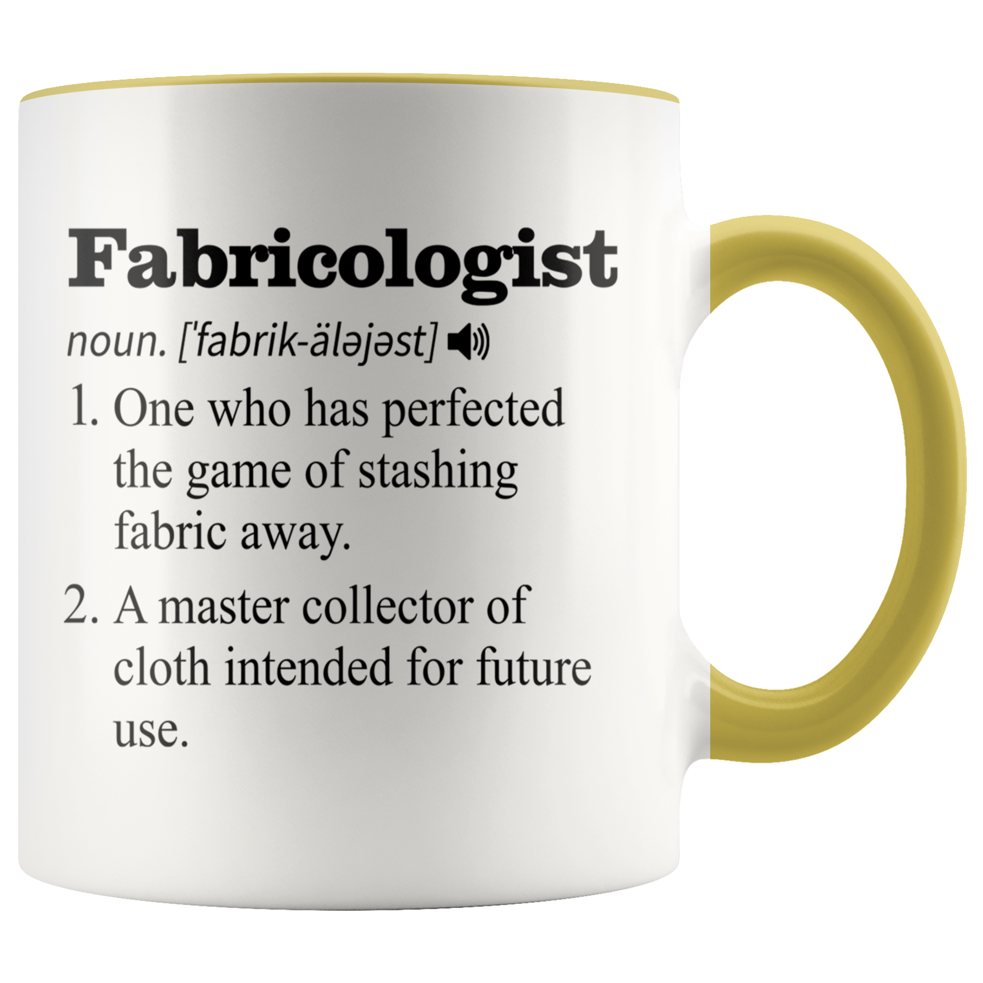 Accent Mug - Fabricologist