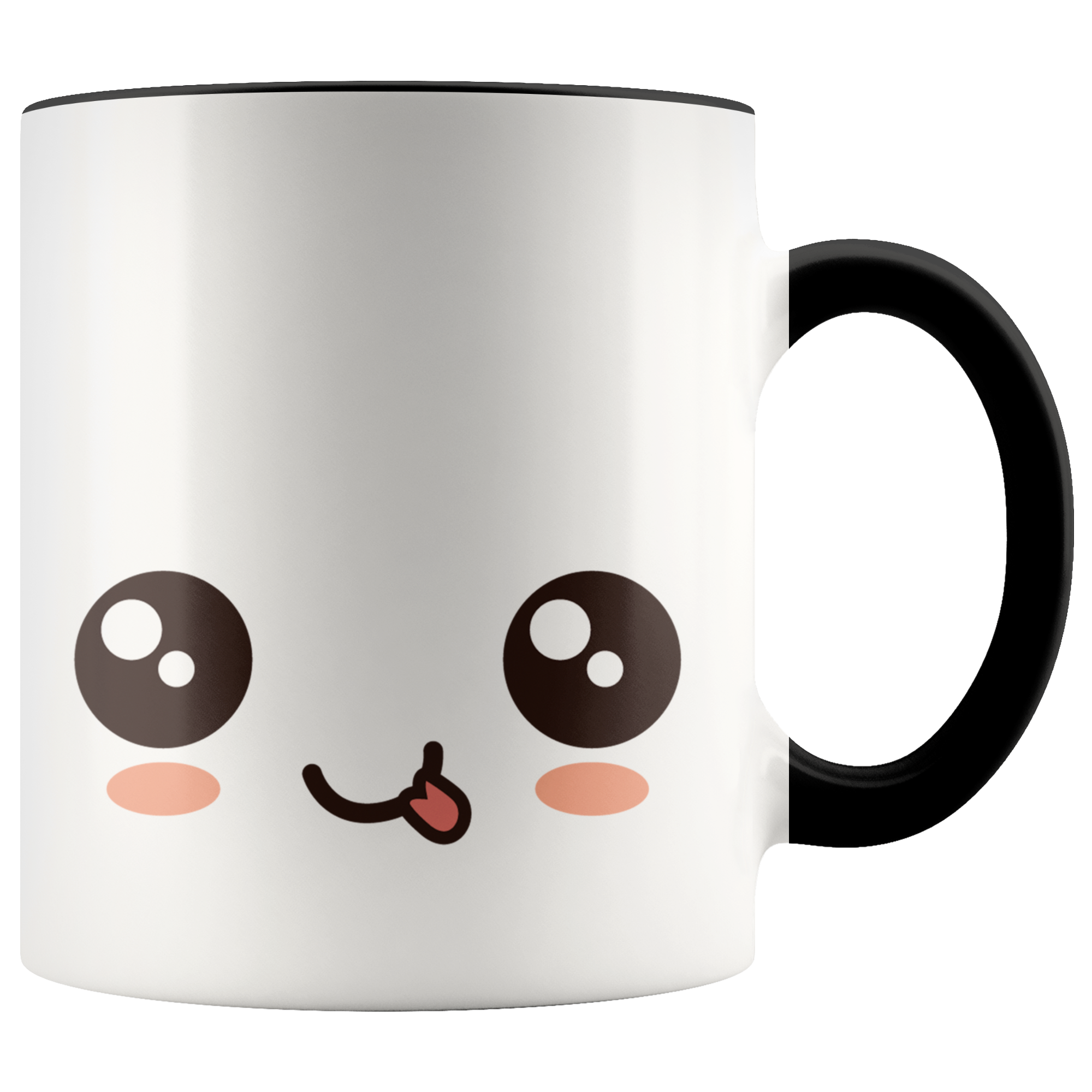 Accent Mug - Kawaii Smiley Face
