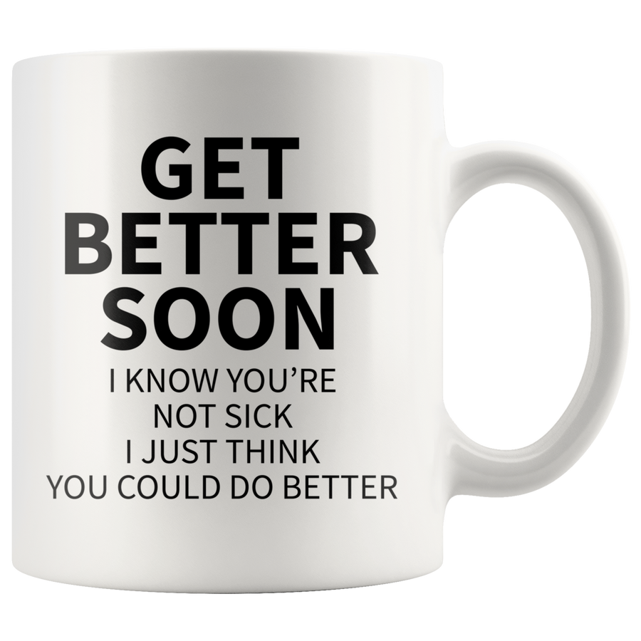 White Mugs - Get Better Soon