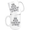 White Mugs - Being My Sister Gift