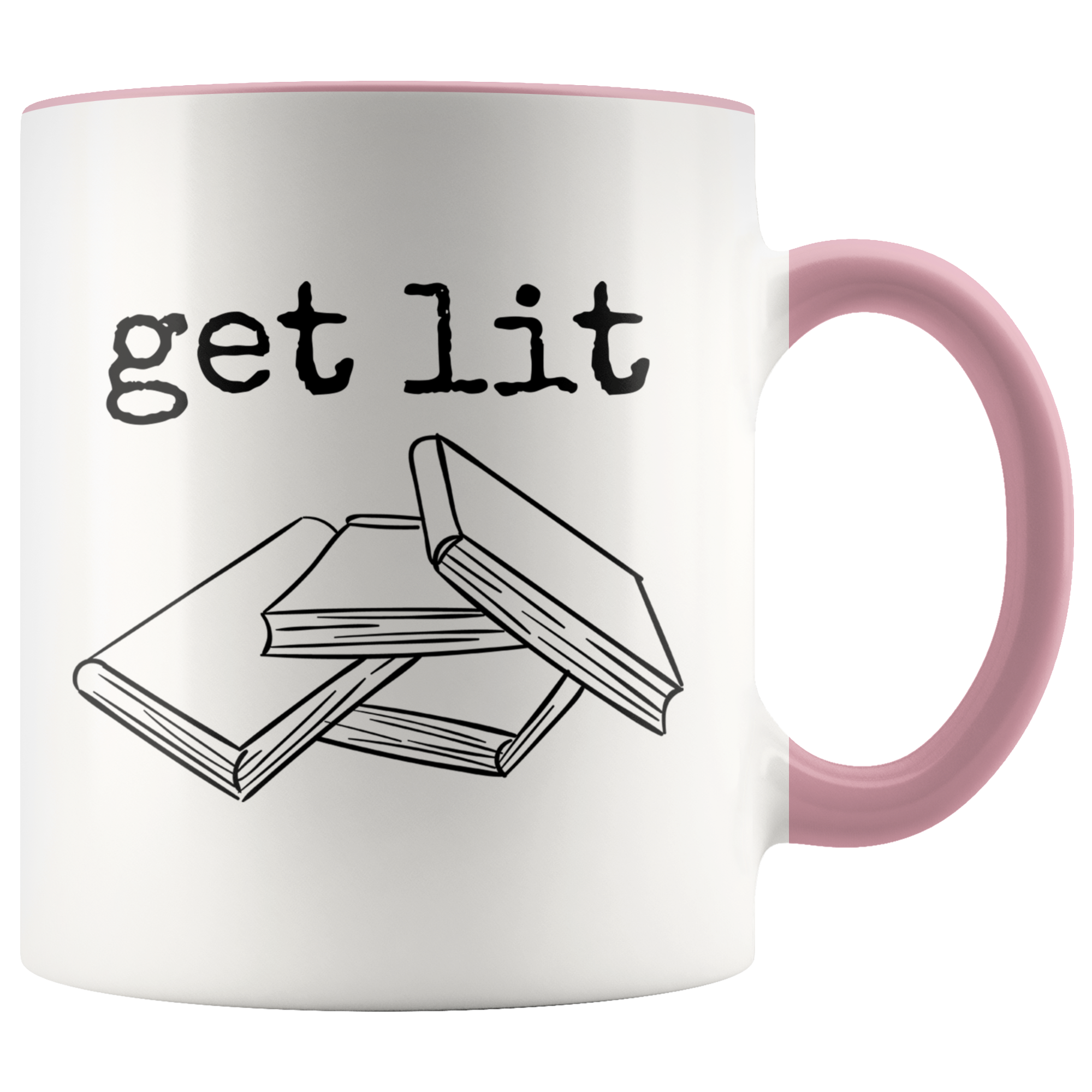 Accent Mug - Books Get Lit