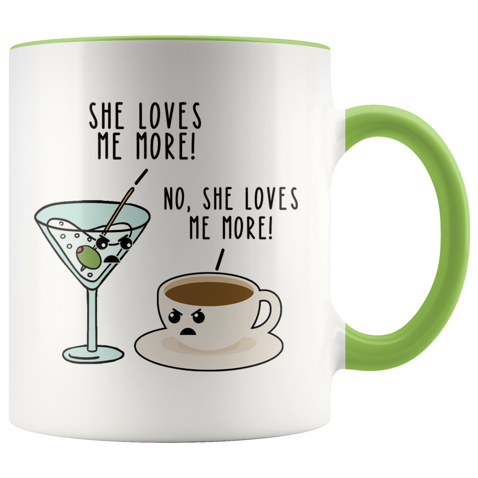 Accent Mug - Martini Coffee She Loves