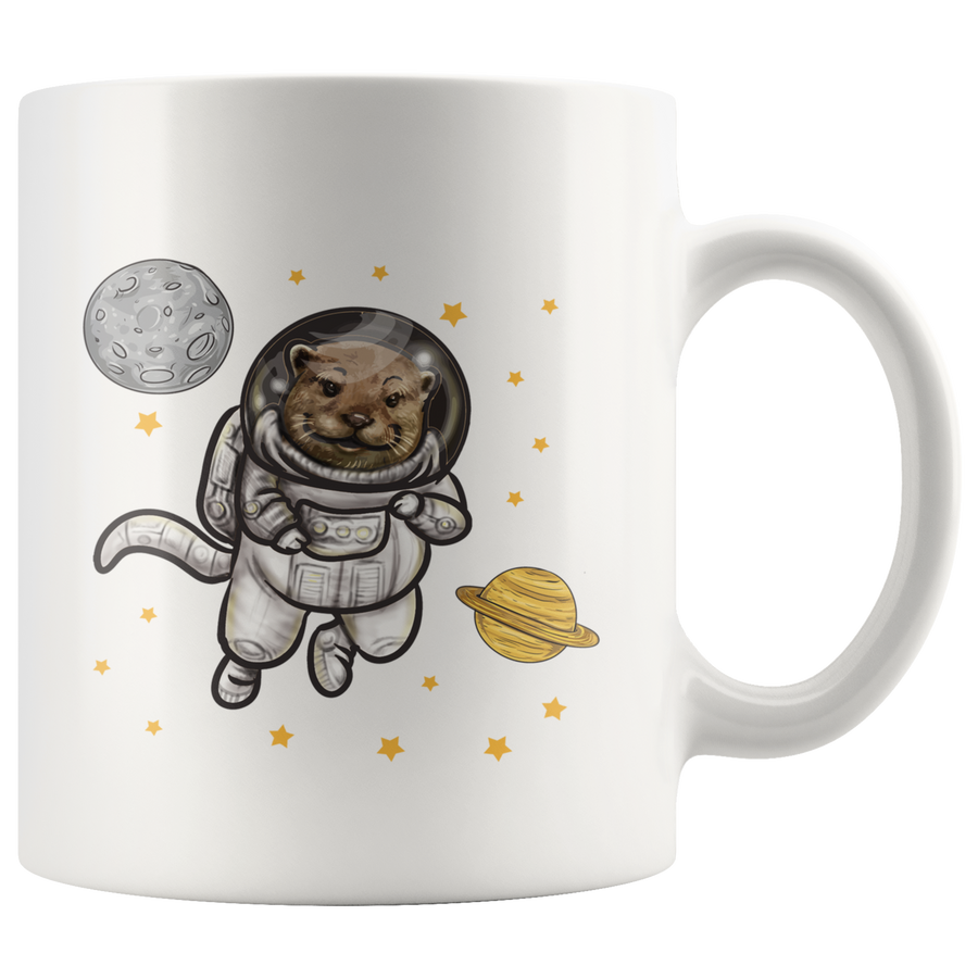 White Mugs - Otter Space