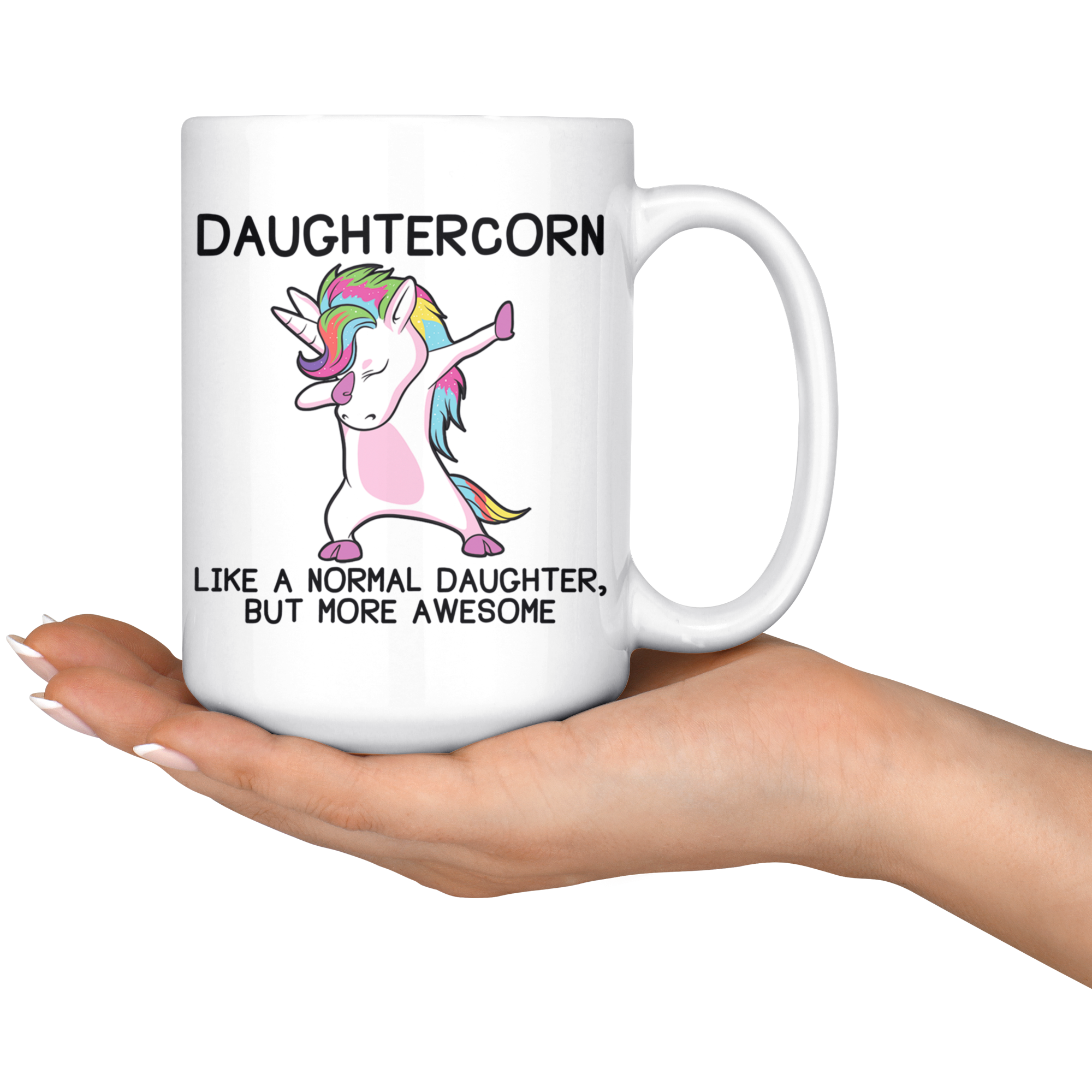White Mugs - Daughtercorn
