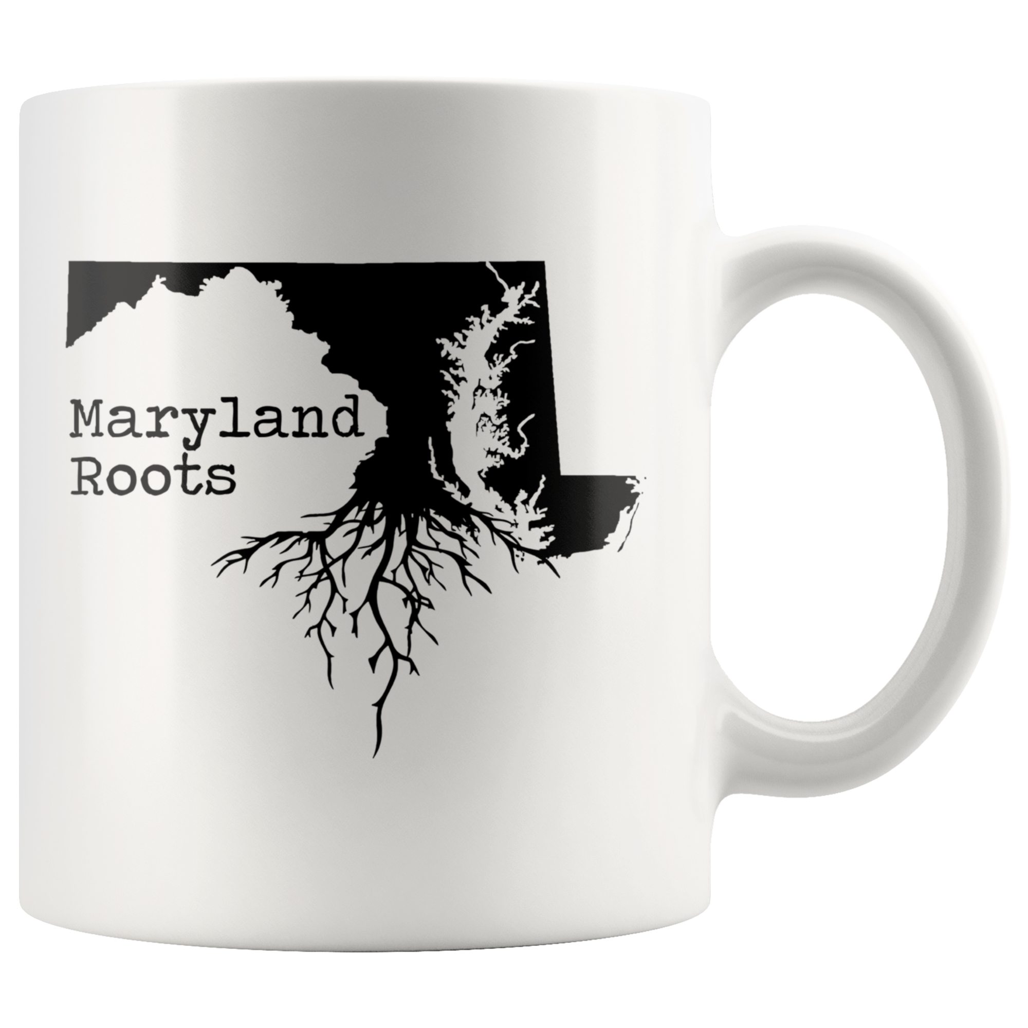 White Mugs - Maryland Roots