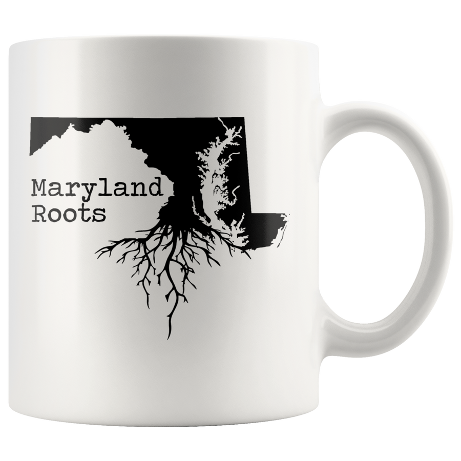 White Mugs - Maryland Roots
