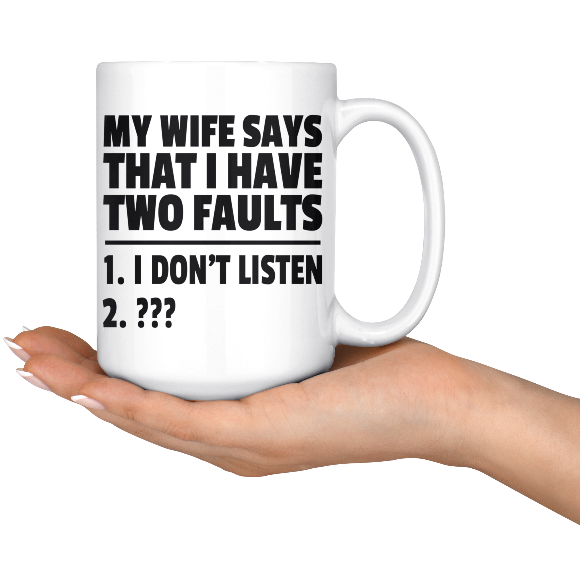 White Mugs - Wife Two Faults