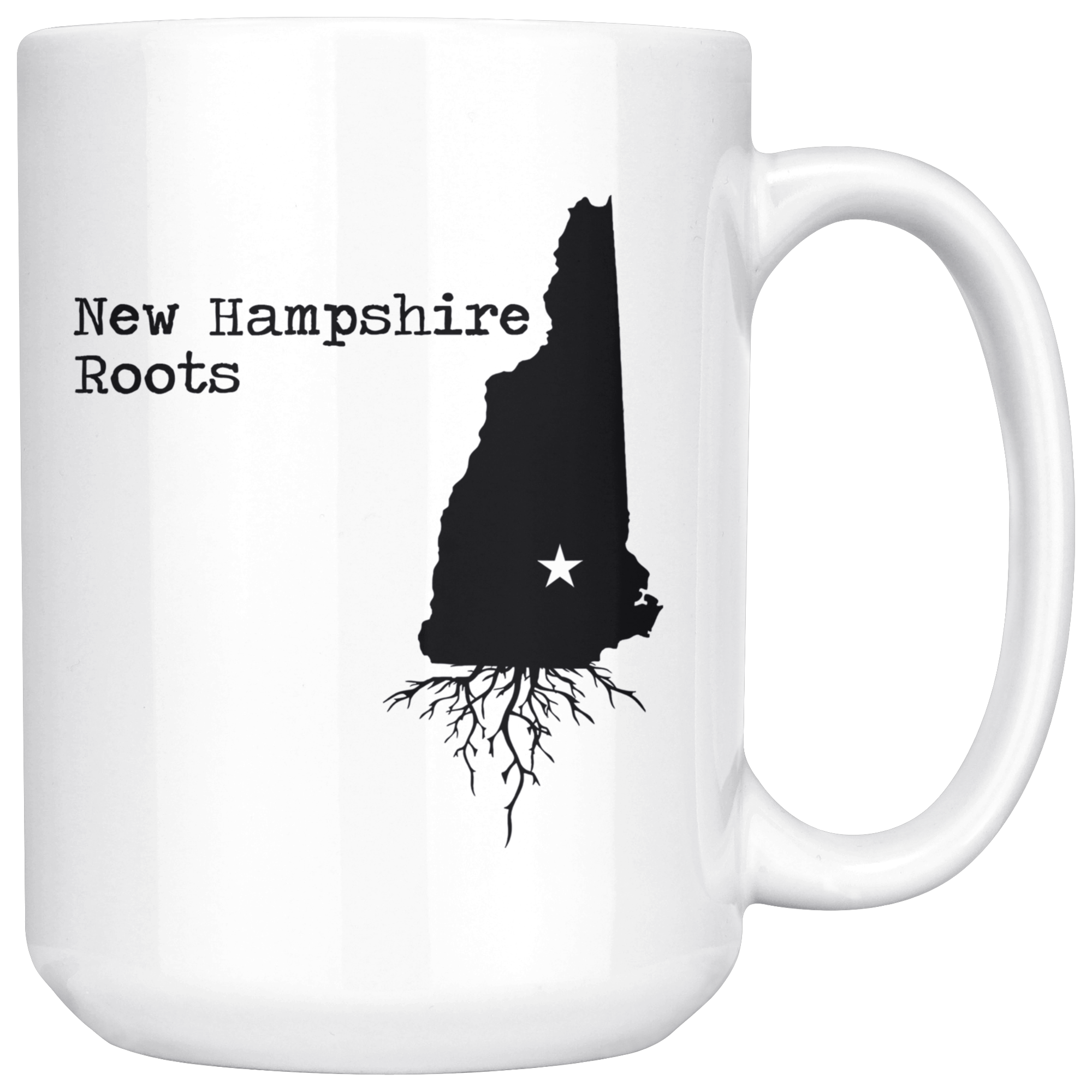 White Mugs - New Hampshire Roots