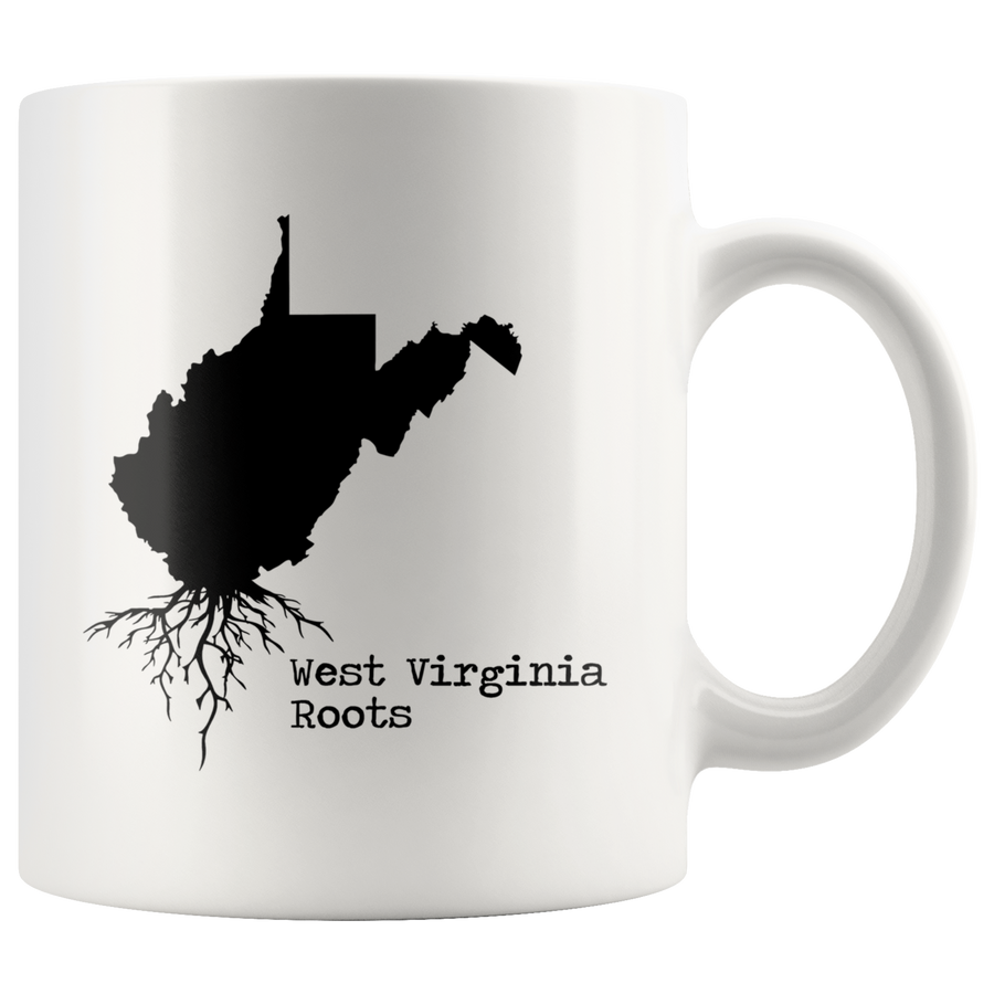 White Mugs - West Virginia Roots