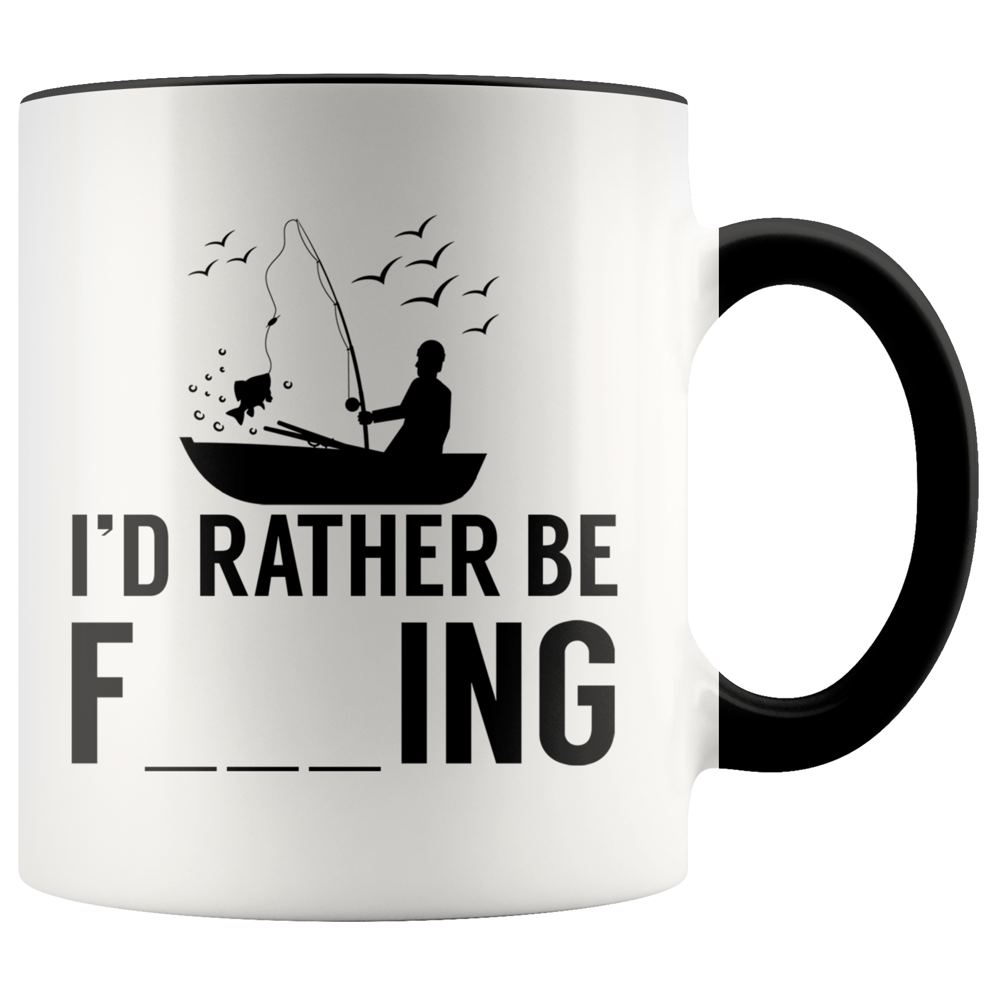 Accent Mug - Rather Be Fishing