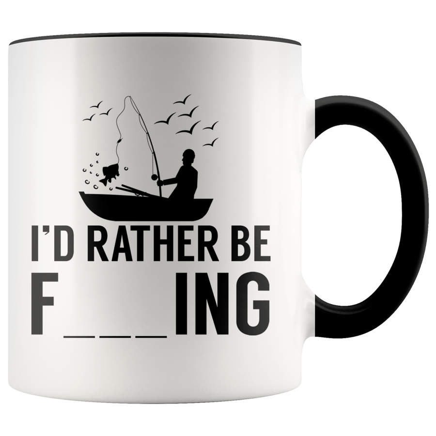 Accent Mug - Rather Be Fishing