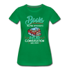Books Helping Introverts Ladie's Green - kelly green
