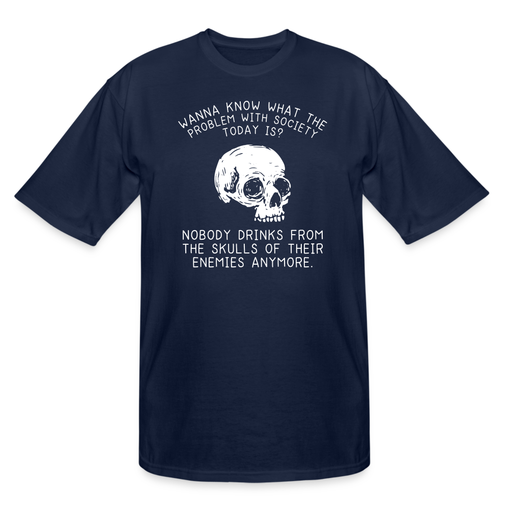 Drink From Skulls SPOD Men's Tall T-Shirt - navy