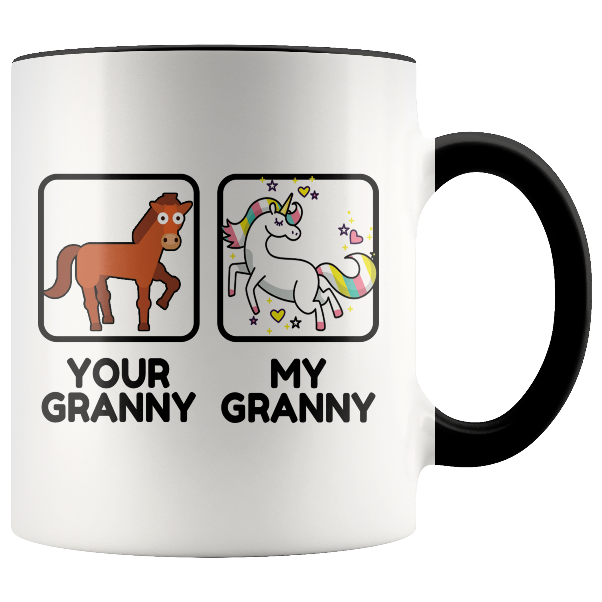 Accent Mug - Your Granny My Granny Unicorn