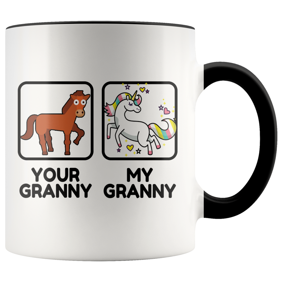 Accent Mug - Your Granny My Granny Unicorn