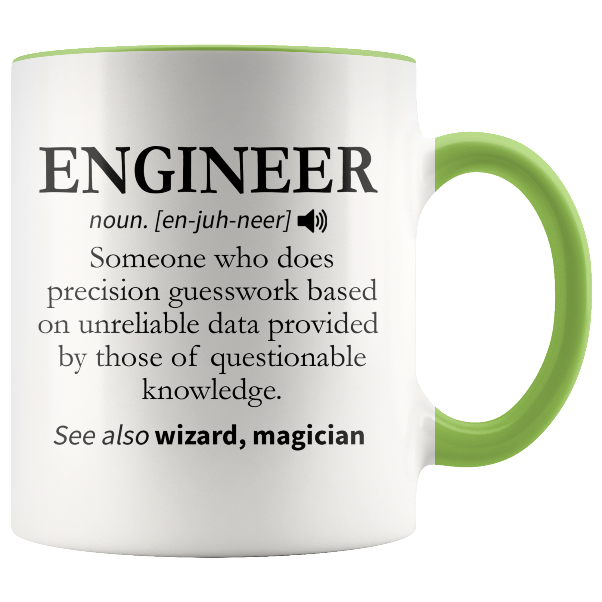 Accent Mug - Engineer Definition