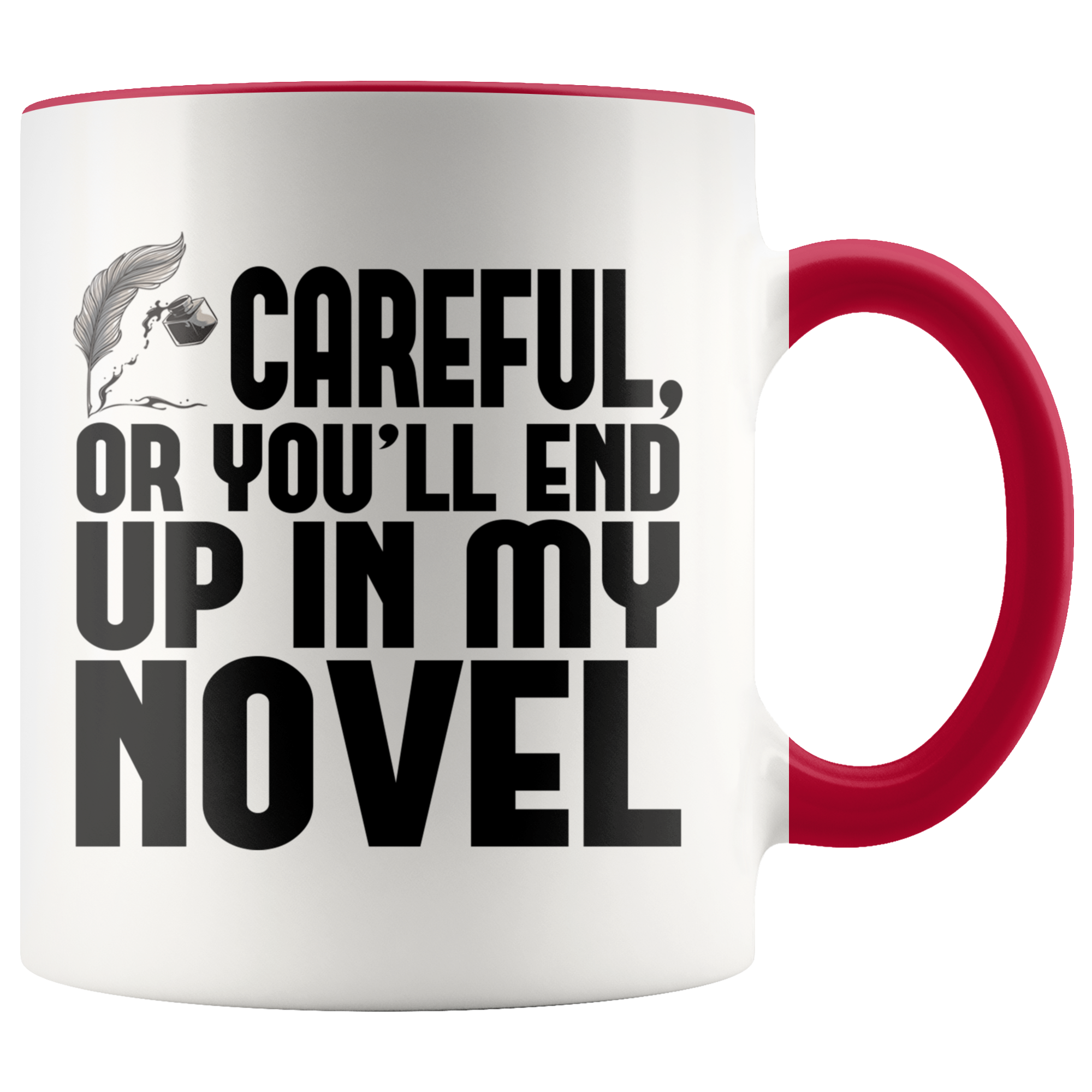 Accent Mug - Careful Author Novel