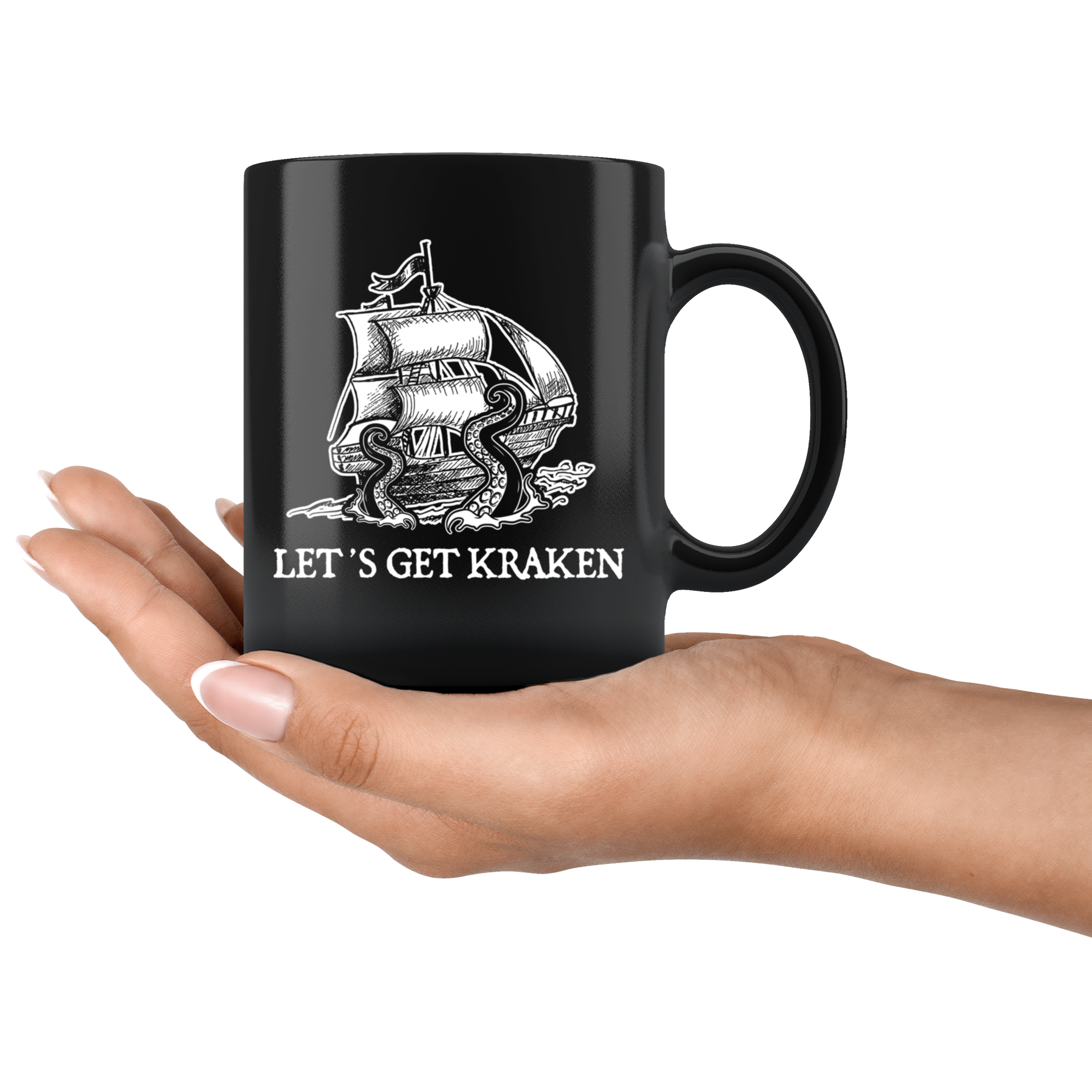 Black Mug - Let's Get Kraken