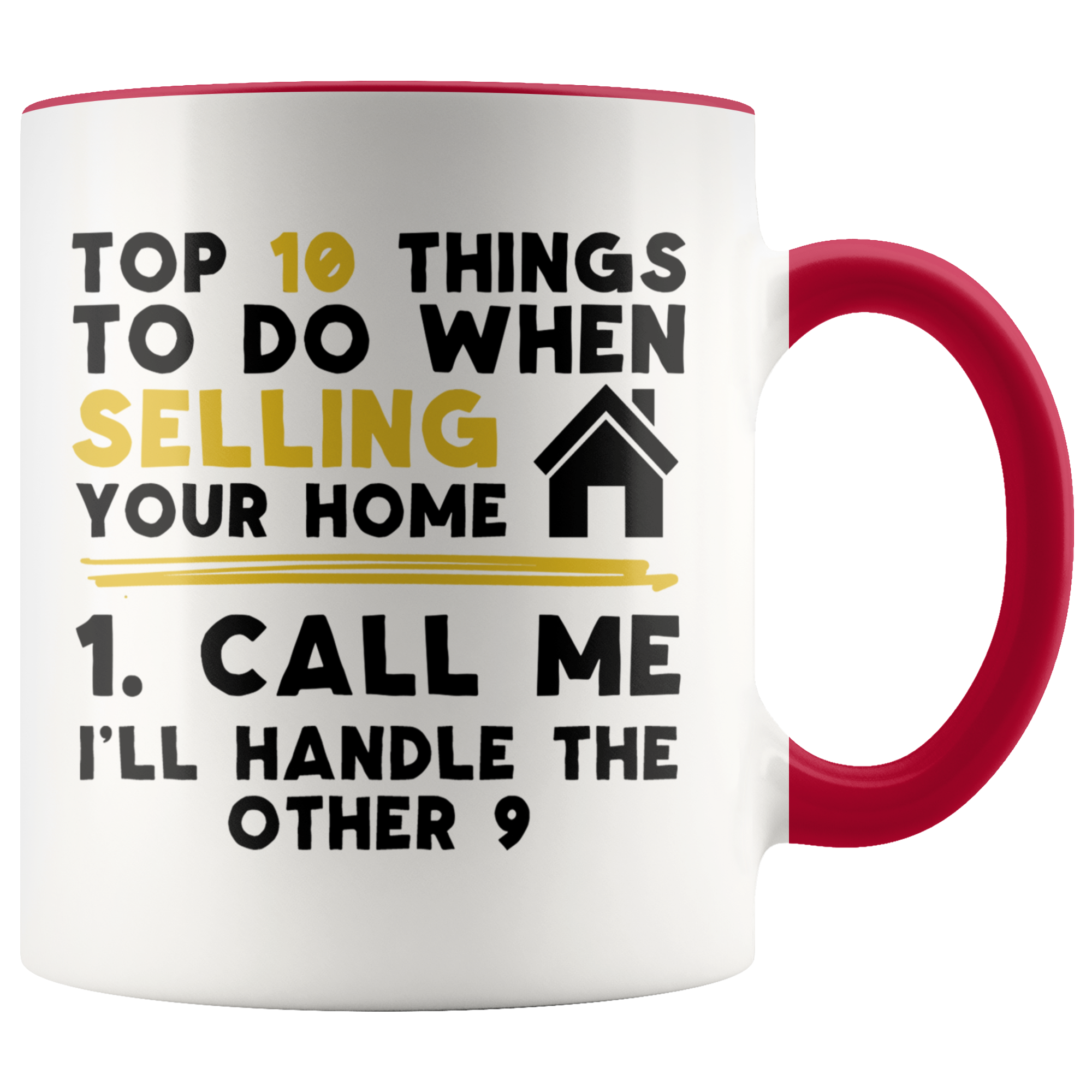 Accent Mug - Realtor Top Ten