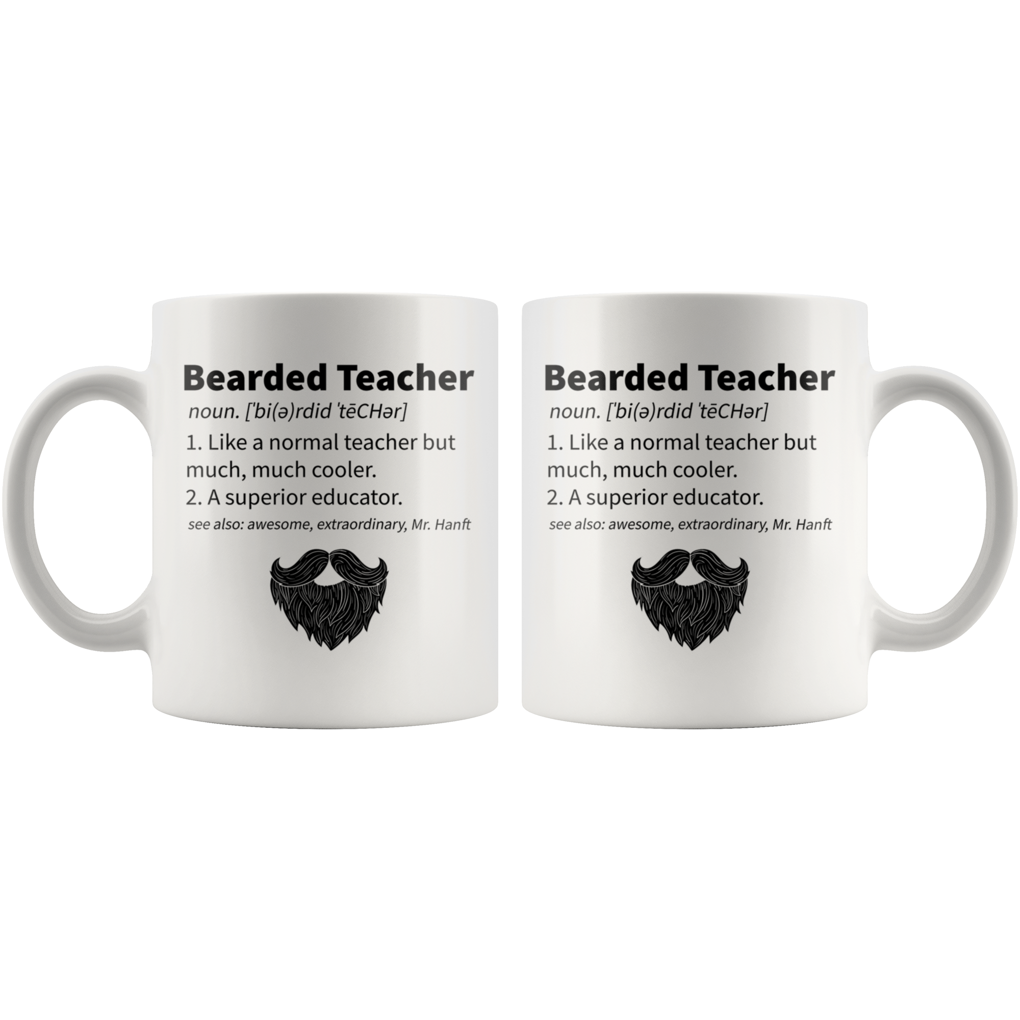 White 11oz Mug - Hanft Mug