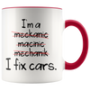 Accent Mug - Mechanic Spelling