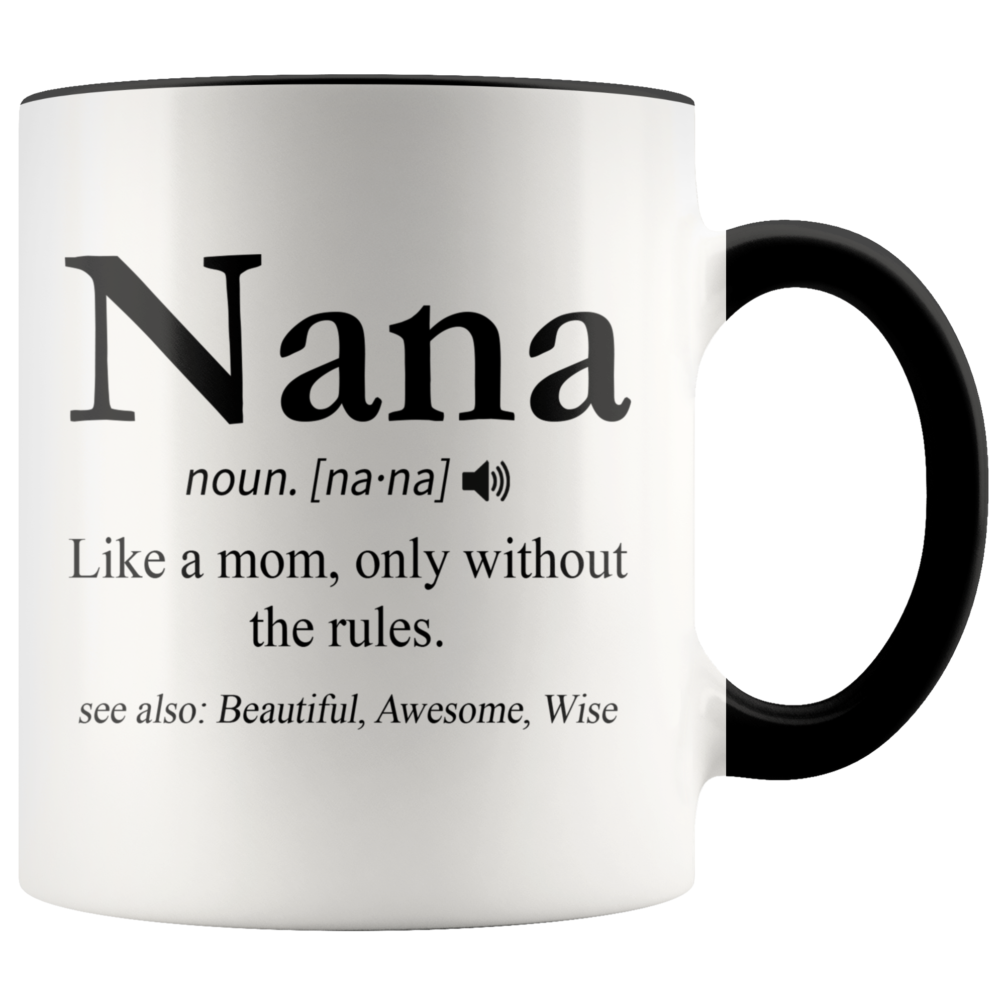Accent Mug - Nana Definition