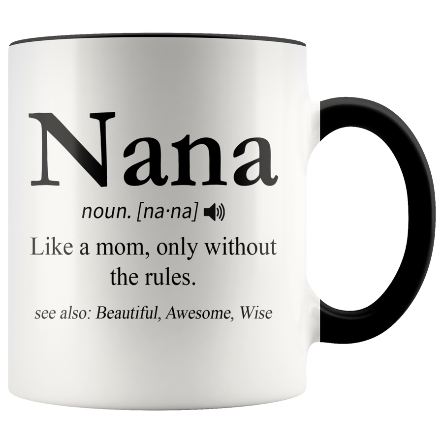 Accent Mug - Nana Definition