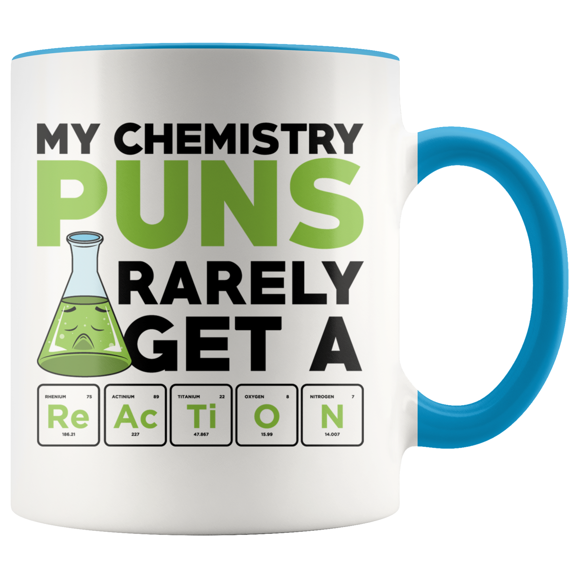 Accent Mug - Chemistry Pun Reaction