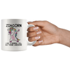 White 11oz Mug - Ziacorn