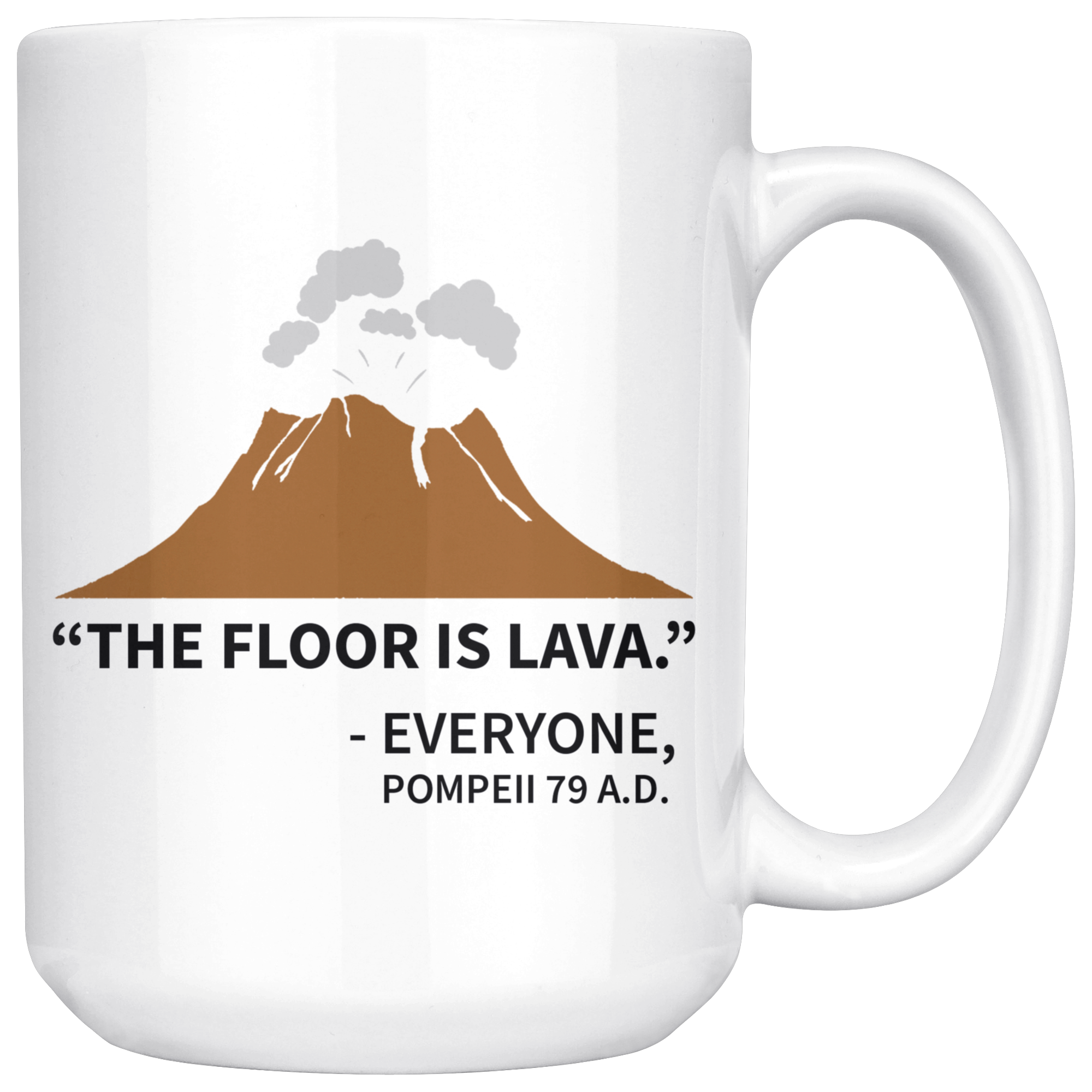 White Mugs - Floor is Lava