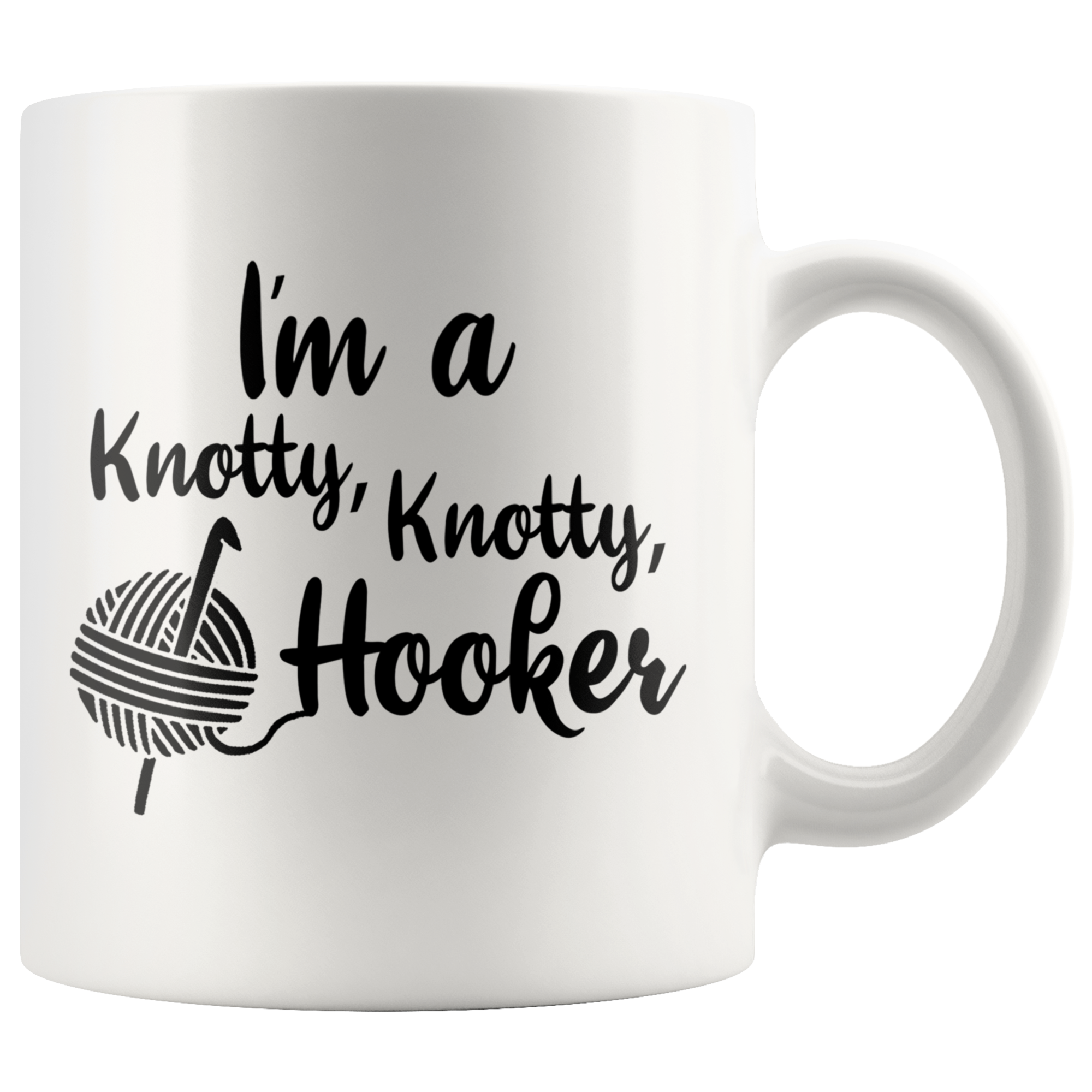 Accent Mug - Knotty Knotty Hooker